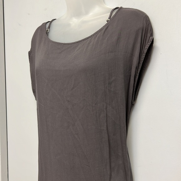 Bella Dahl Casual Maxi Slip Dress with Side slits - Picture 3 of 12